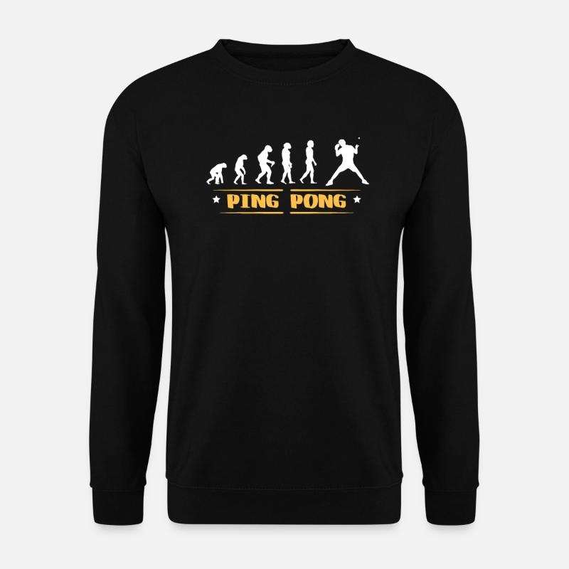 EVOLUTION PING PONG - Unisex Sweatshirt - black