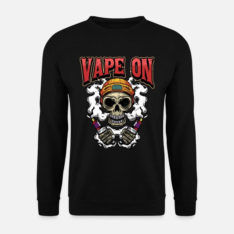 Vape Vaper Vaping Saying Gift - Unisex Sweatshirt - black