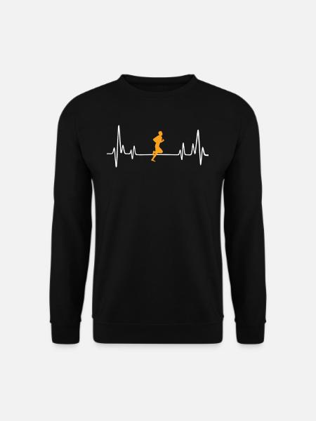 jogging tee present idea - Unisex Pullover - Schwarz