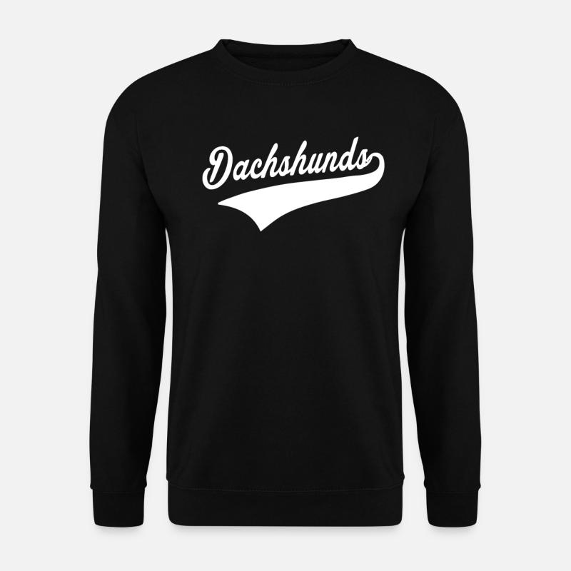 Dachshund Great Christmas Gift - Unisex Pullover - Schwarz