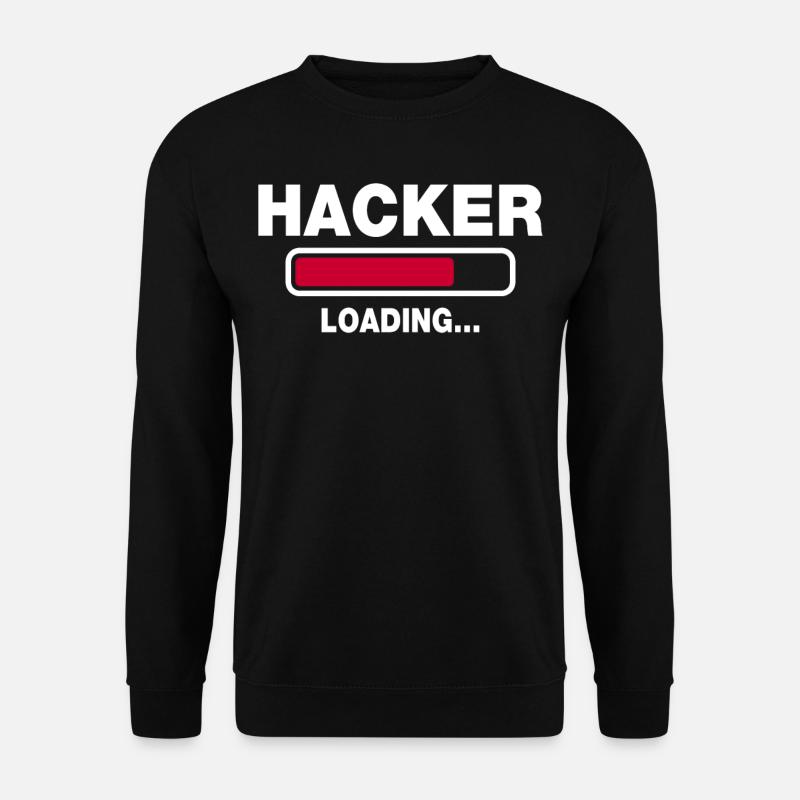 Hacker - Unisex Pullover - Schwarz
