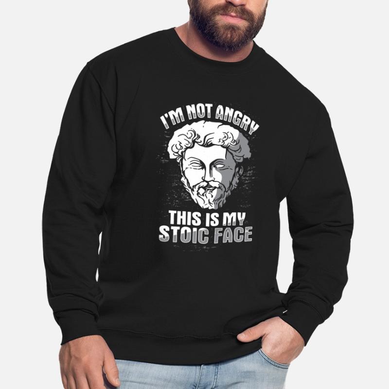 Stoic philosopher Marcus Aurelius Stoic Unisex Sweatshirt