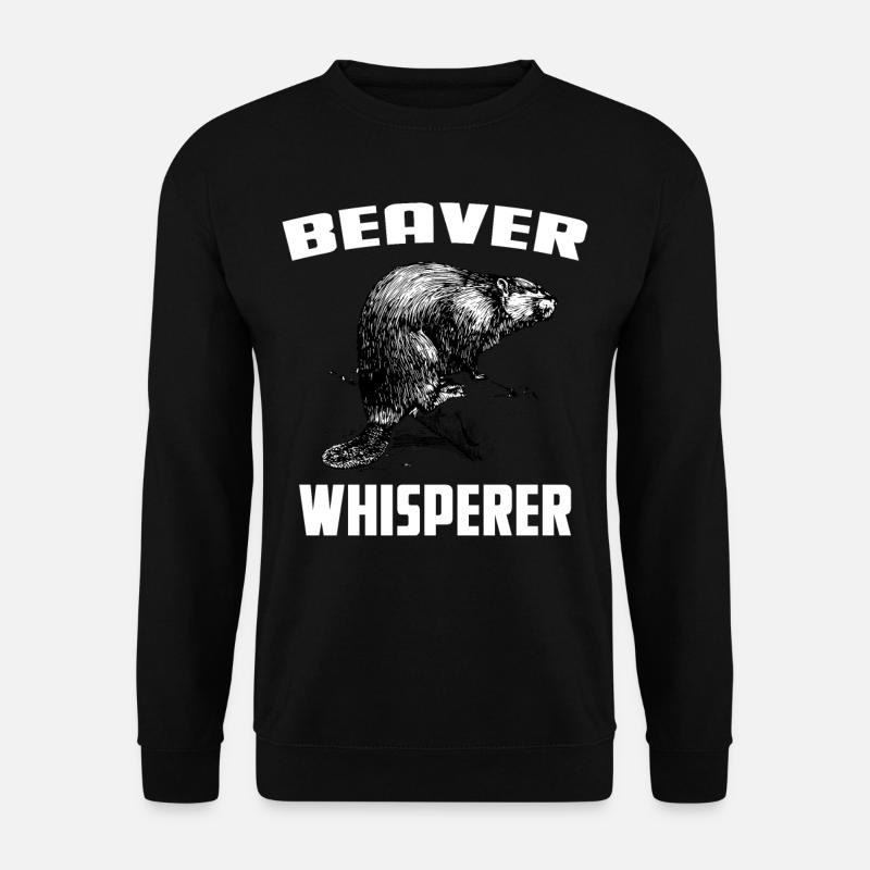 Beaver Whisperer - Unisex Sweatshirt - black