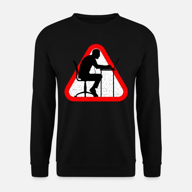 Attention Web Developer - Unisex Sweatshirt - black