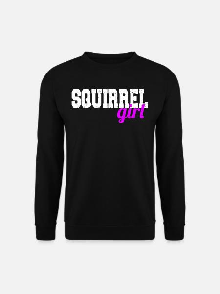 Fille écureuil - Sweat-shirt Unisexe - noir