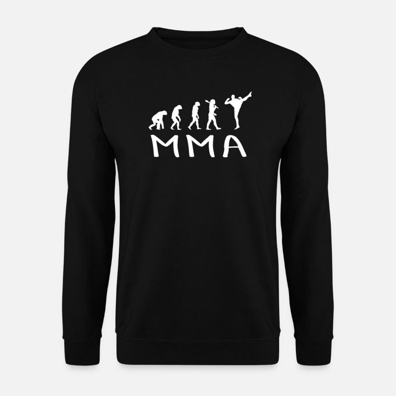 Évolution du mma - Sweat-shirt Unisexe - noir