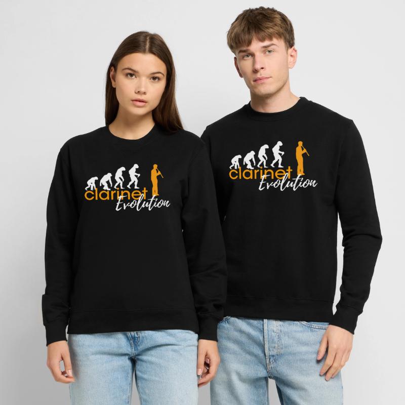 CLARINET EVOLUTION Unisex Sweatshirt