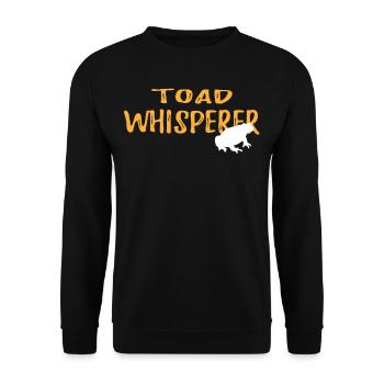 Toad Whisperer Chemise graphique - Sweat-shirt Unisexe - noir - Devant - Alina (178cm) & Michal (187cm)