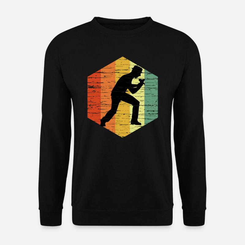 Vintage Singer Tshirt - Unisex Pullover - Schwarz