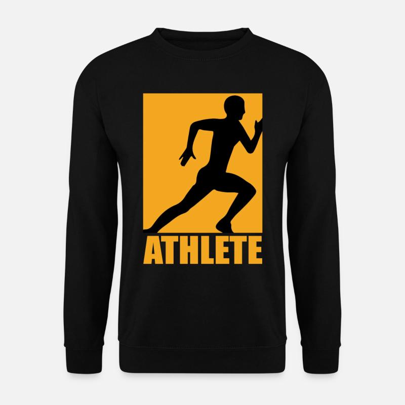 Athlete Design - Unisex Sweatshirt - black