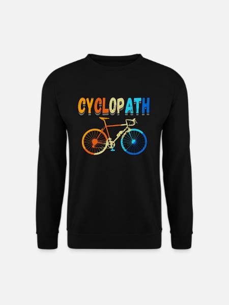 Cyclopath Bike Mountain Bikes Cyclists - Unisex Pullover - Schwarz