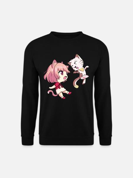 Anime Otaku Weeb Kawaii - Unisex Sweatshirt - black