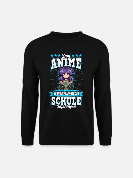 Anime Otaku Weeb Kawaii - Unisex Sweatshirt - black