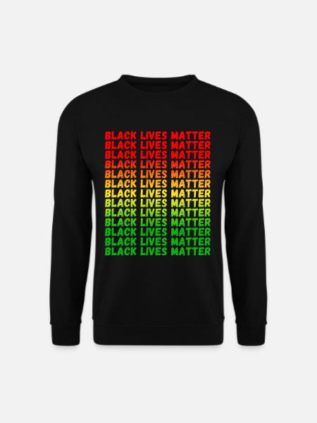Black Lives Matter Melanin Kings Queens - Unisex Pullover - Schwarz