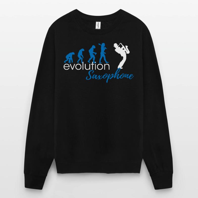 Saxophone Evolution Unisex Pullover