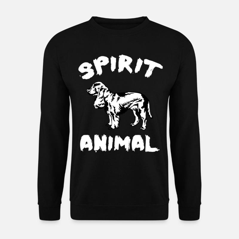 SPANIEL - Unisex Sweatshirt - black