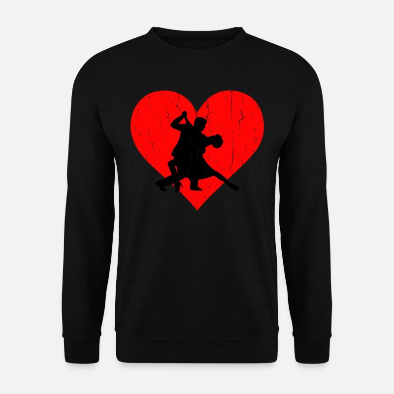 Salsa Heart - Unisex Sweatshirt - black