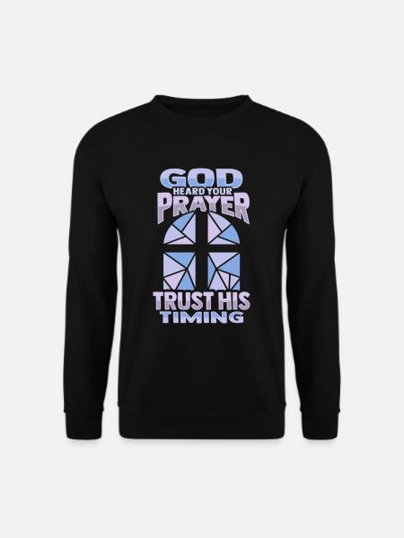 Raamatullinen Raamatun jae Jeesus Kristus Raamattu oppilaat - Unisex svetaripaita - musta