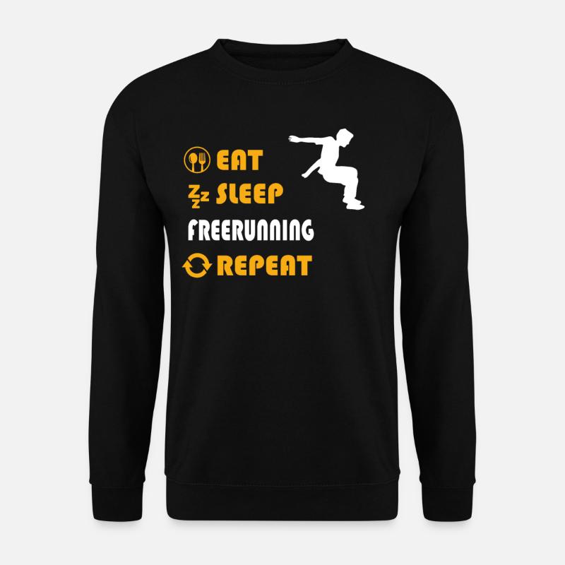 Freerunning Graphic T-Shirt - Unisex Sweatshirt - black