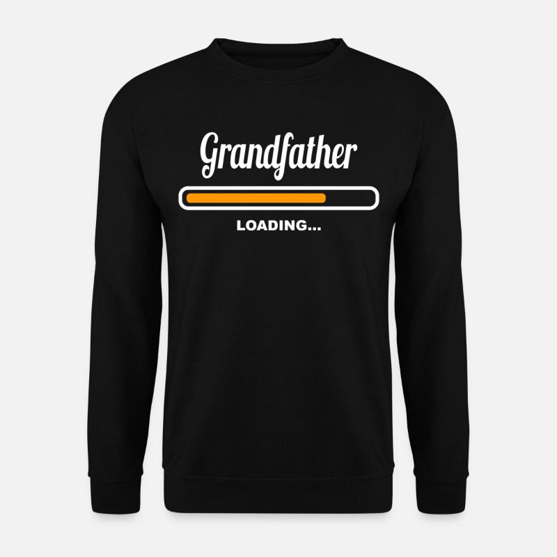 Grandfather Loading - Unisex Pullover - Schwarz