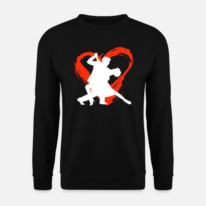 A Heart For Salsa - Unisex Sweatshirt - black