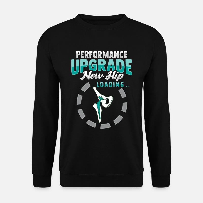 Künstliche Hüfte - Unisex Pullover - Schwarz