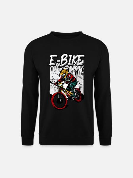 Pedelec E-Bike - Unisex Pullover - Schwarz