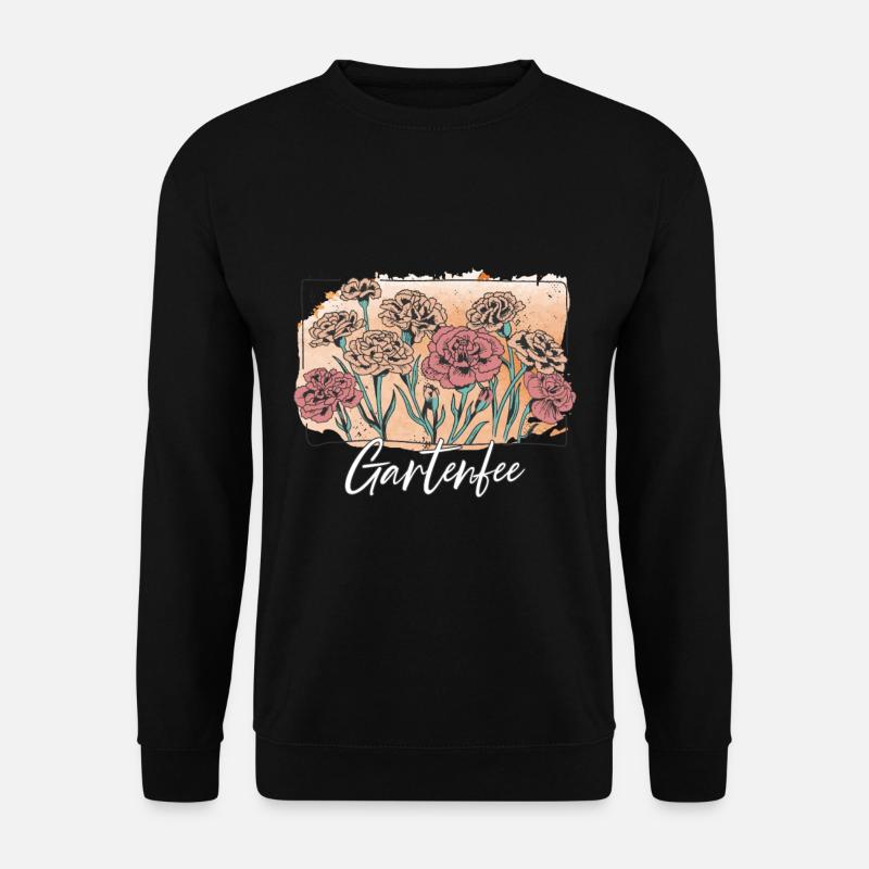 Gartenfee Garten Gärtner - Unisex Pullover - Schwarz