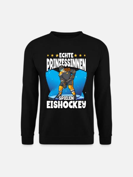 Eishockey Frauen Eishockeyspielerin - Unisex Pullover - Schwarz