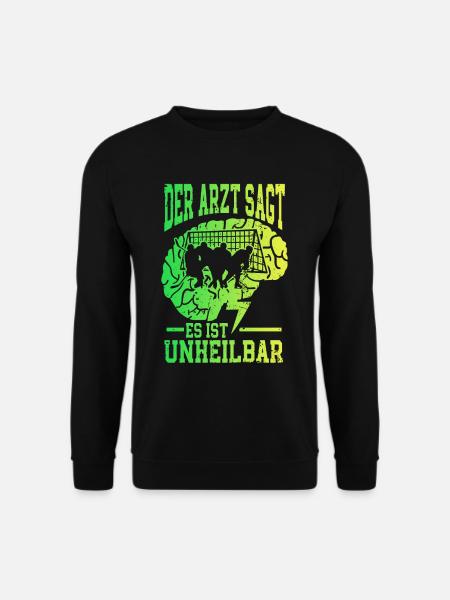 Eishockey Lustig - Unisex Pullover - Schwarz
