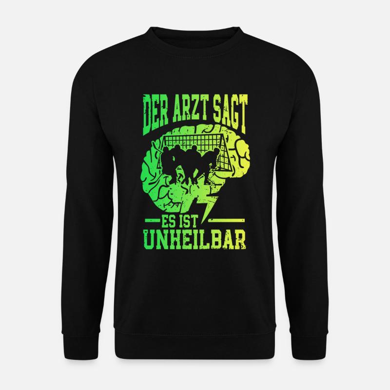 Eishockey Lustig - Unisex Pullover - Schwarz