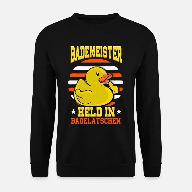 Rettungsschwimmer Bademeister - Unisex Pullover - Schwarz