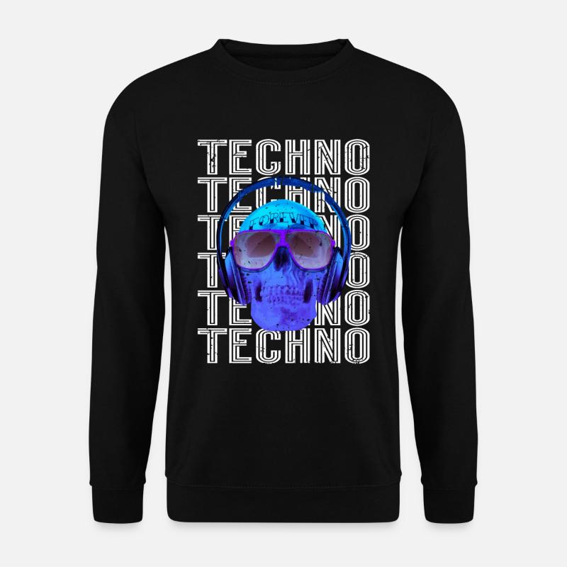 Techno Music - Unisex Sweatshirt - black