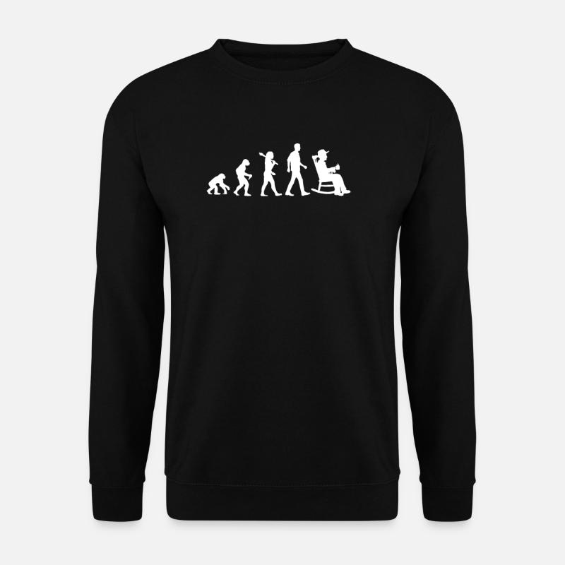 Grandfather Evolution - Unisex Sweatshirt - black