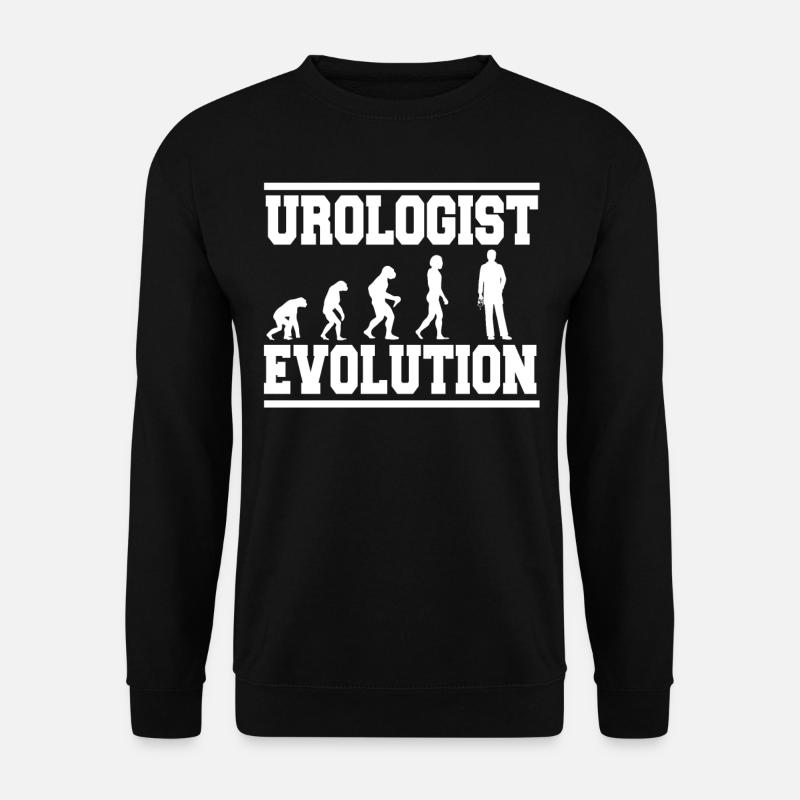 UROLOGIST EVOLUTION Tea - Unisex Sweatshirt - black