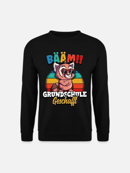 Bääm Grundschule Geschafft - Unisex Pullover - Schwarz