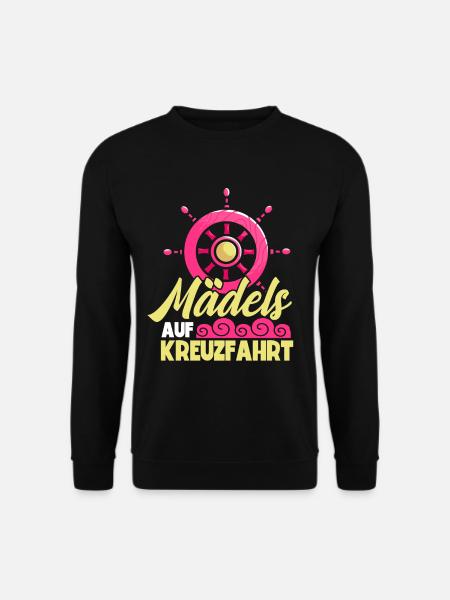 Mädchen Frauen Kreuzfahrt - Unisex Pullover - Schwarz