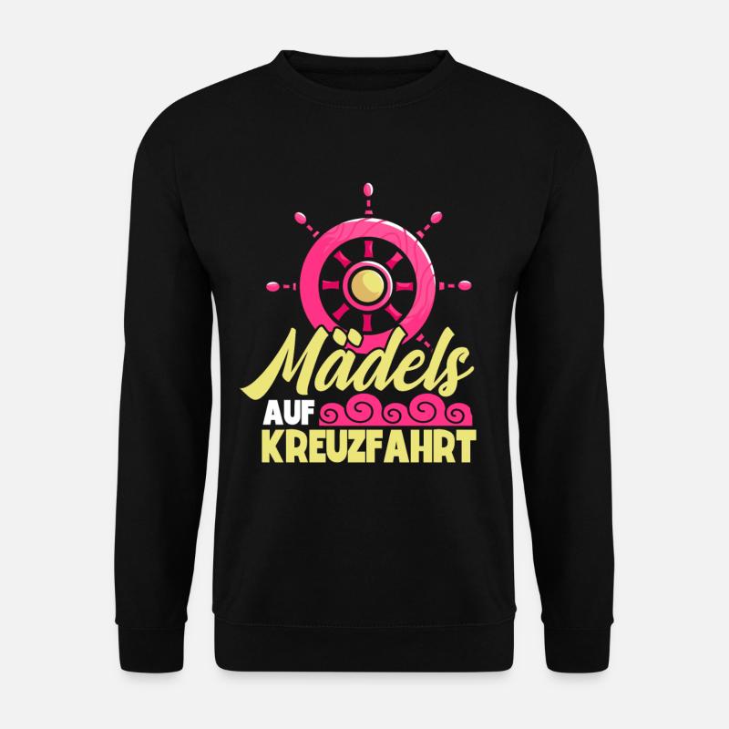Mädchen Frauen Kreuzfahrt - Unisex Pullover - Schwarz
