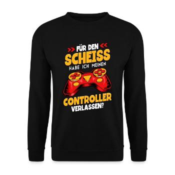 Zocken Gaming - Sweat-shirt Unisexe - noir - Devant - Alina (178cm) & Michal (187cm)