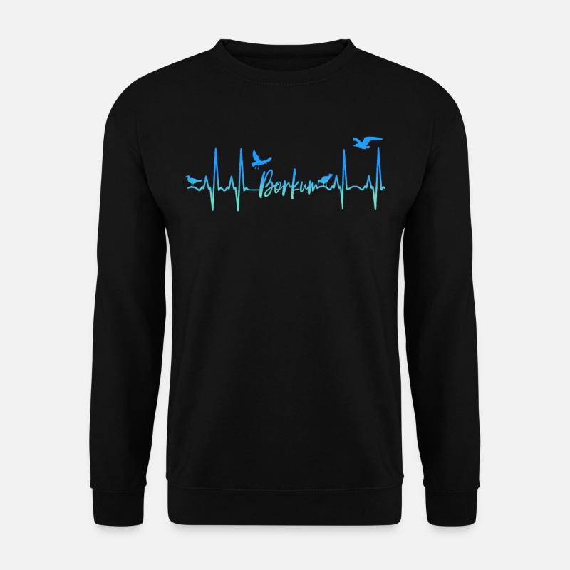 Borkum - Unisex Sweatshirt - black