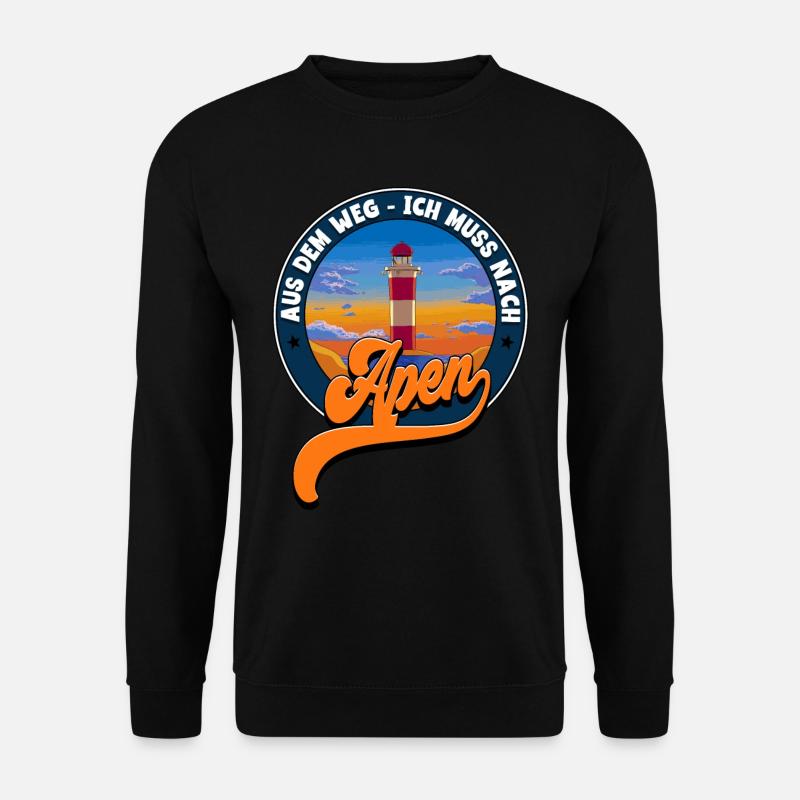 Apen - Unisex Pullover - Schwarz