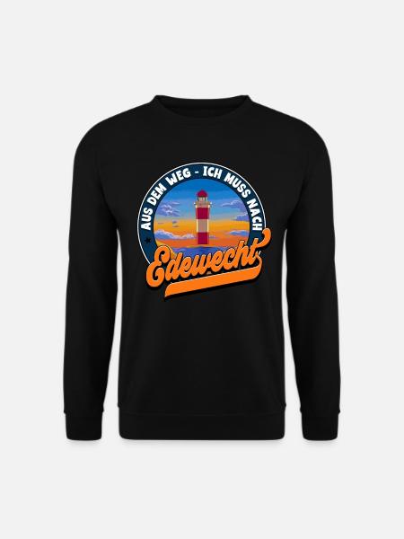 Edewecht - Unisex Pullover - Schwarz