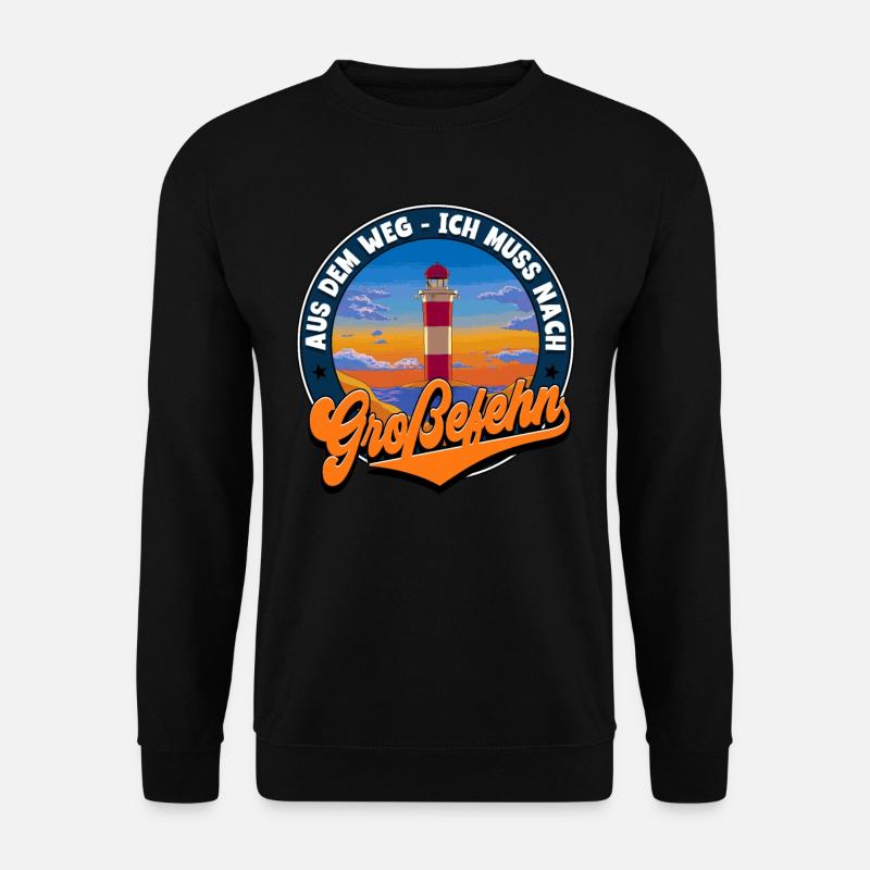 Großefehn - Unisex Pullover - Schwarz
