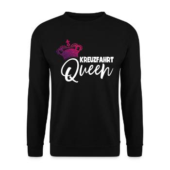 Mädchen Frauen Kreuzfahrt - Unisex Pullover - Schwarz - Vorne - Alina (178cm) & Michal (187cm)