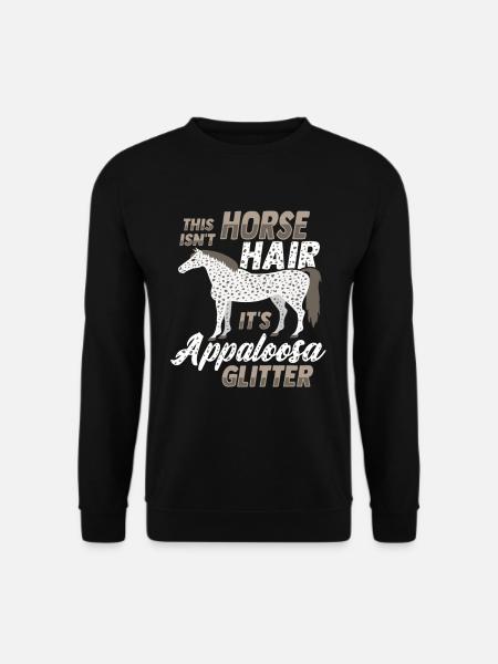 Appaloosa Pferd - Unisex Pullover - Schwarz