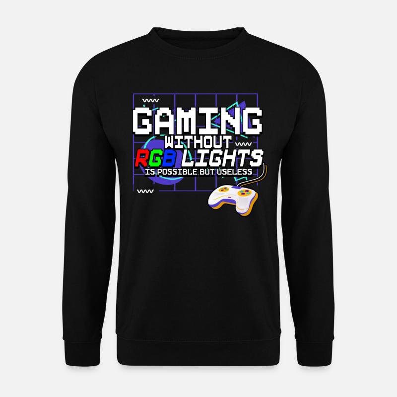 Zocken Gaming - Unisex Sweatshirt - black