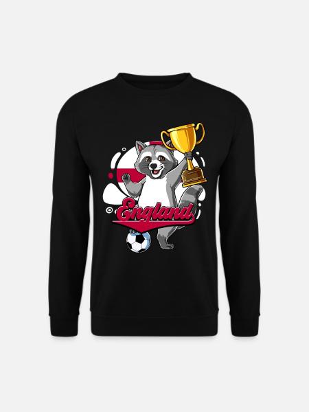 England Fußball - Unisex Pullover - Schwarz