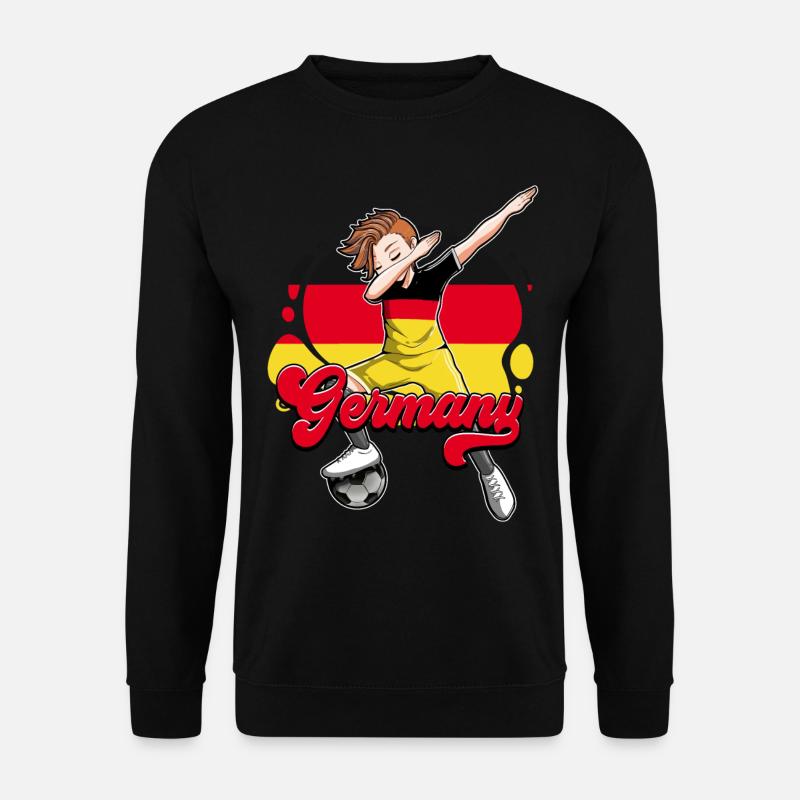 Deutschland Fußball - Unisex Pullover - Schwarz
