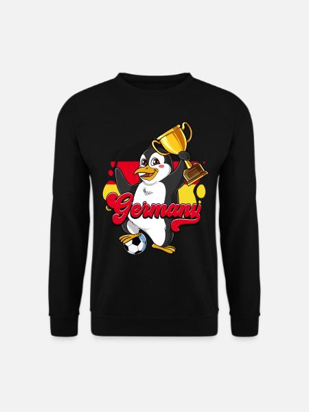 Deutschland Fußball - Unisex Pullover - Schwarz