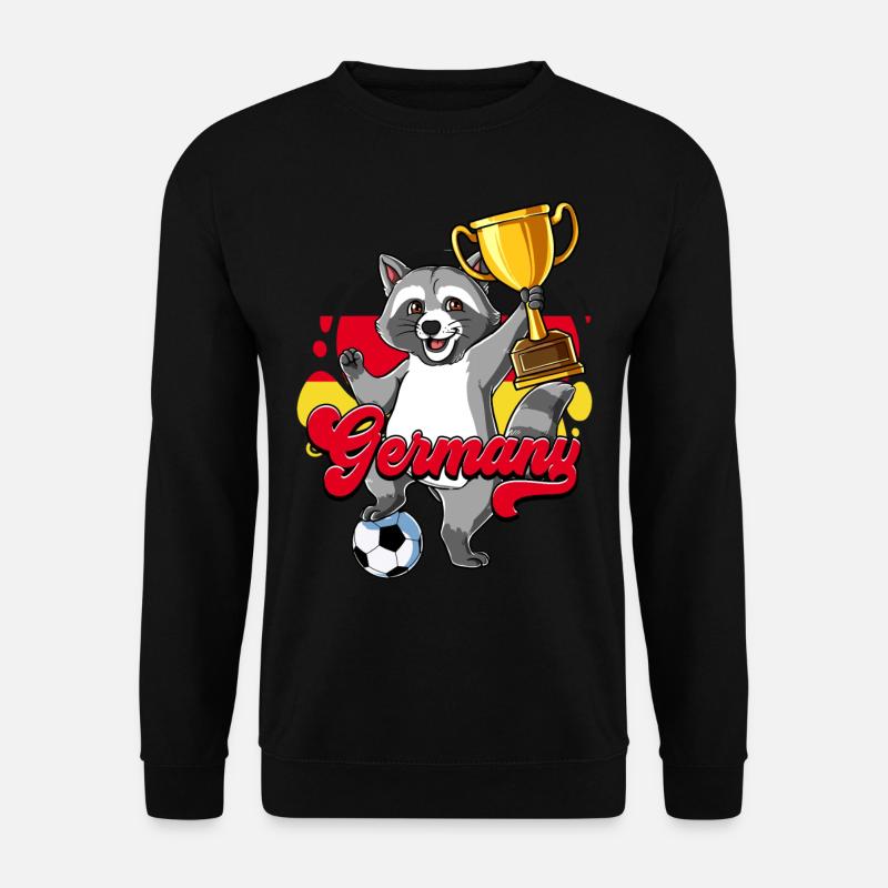 Deutschland Fußball - Unisex Pullover - Schwarz